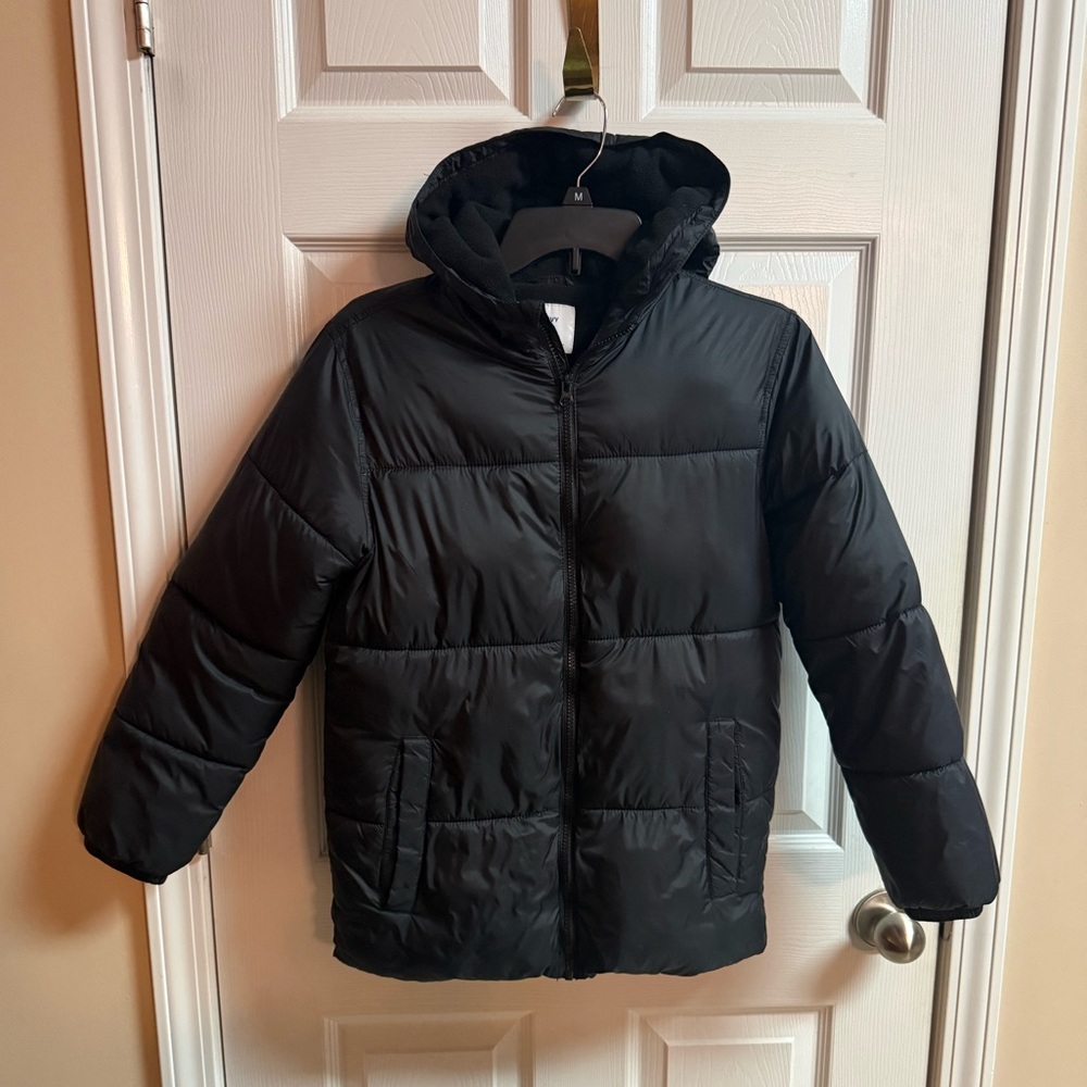 Old Navy Black Kids Puffer Jacket